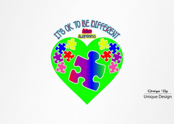 Autism Awareness Graphics for T-Shirt Designs