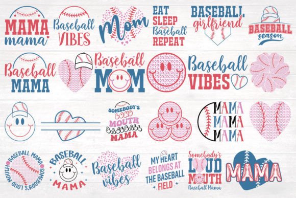 Baseball T Shirt SVG Design Bundle: Graphics for T-Shirt Designs