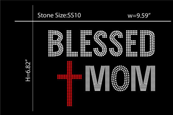 Blessed Mom Graphics: Premium Print Templates