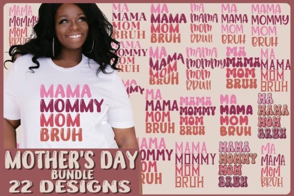 Ma Mama SVG Graphics for T-Shirt Designs