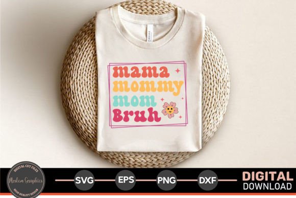 Mama Retro SVG: Fresh Graphics for T-Shirt Designs