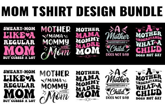 Mother Love Vector: Graphics for T-Shirt Designs