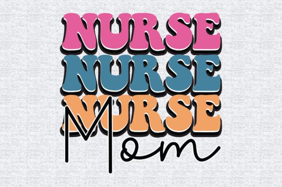 Nurse Mom Retro: Graphics & Print Templates Review