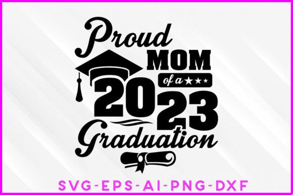 Proud Grandpa 2023 Grad Graphics & T-Shirt Designs